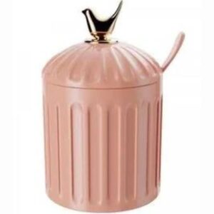 Açucareiro de Ceramica Colibri C/ Colher e Tampa